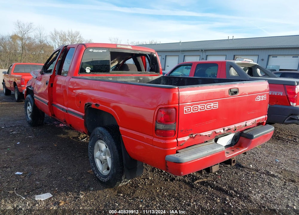 2000 DODGE RAM 1500 ST VIN: 3B7HF13Z8YM230248