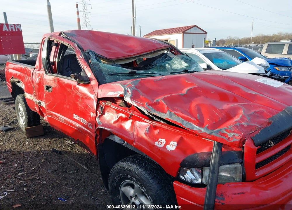 2000 DODGE RAM 1500 ST VIN: 3B7HF13Z8YM230248