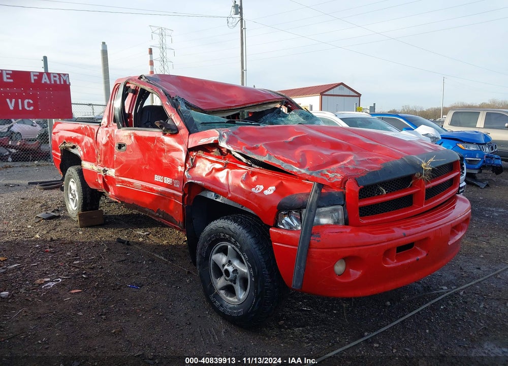 2000 DODGE RAM 1500 ST VIN: 3B7HF13Z8YM230248