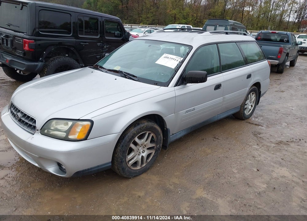 2004 SUBARU OUTBACK VIN: 4S3BH675647627269