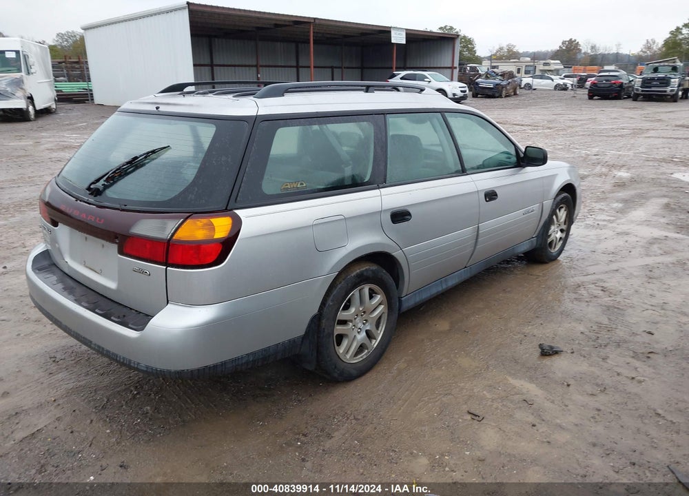 2004 SUBARU OUTBACK VIN: 4S3BH675647627269