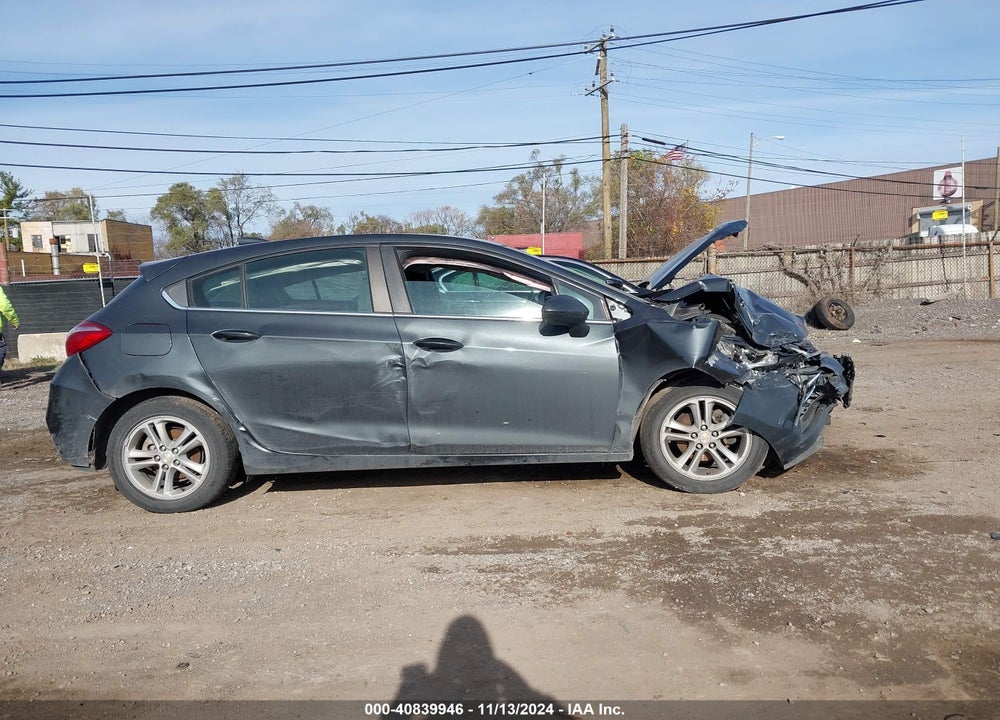 2017 CHEVROLET CRUZE LT AUTO VIN: 3G1BE6SM2HS541514