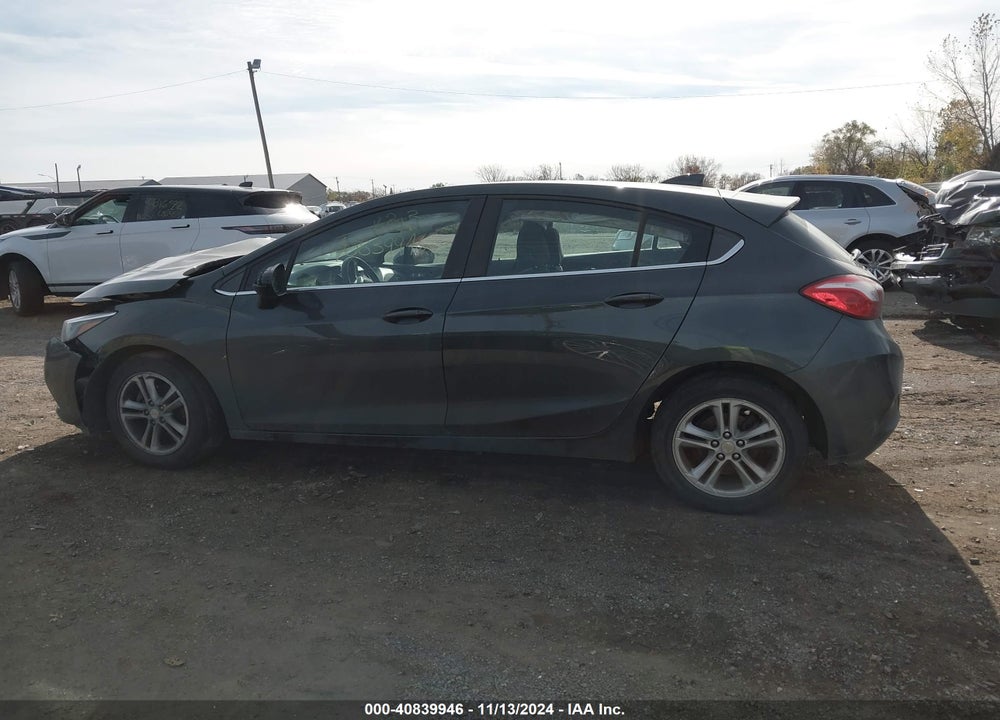 2017 CHEVROLET CRUZE LT AUTO VIN: 3G1BE6SM2HS541514