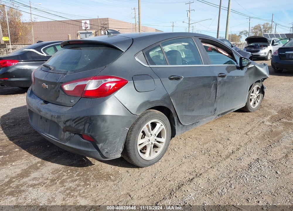2017 CHEVROLET CRUZE LT AUTO VIN: 3G1BE6SM2HS541514