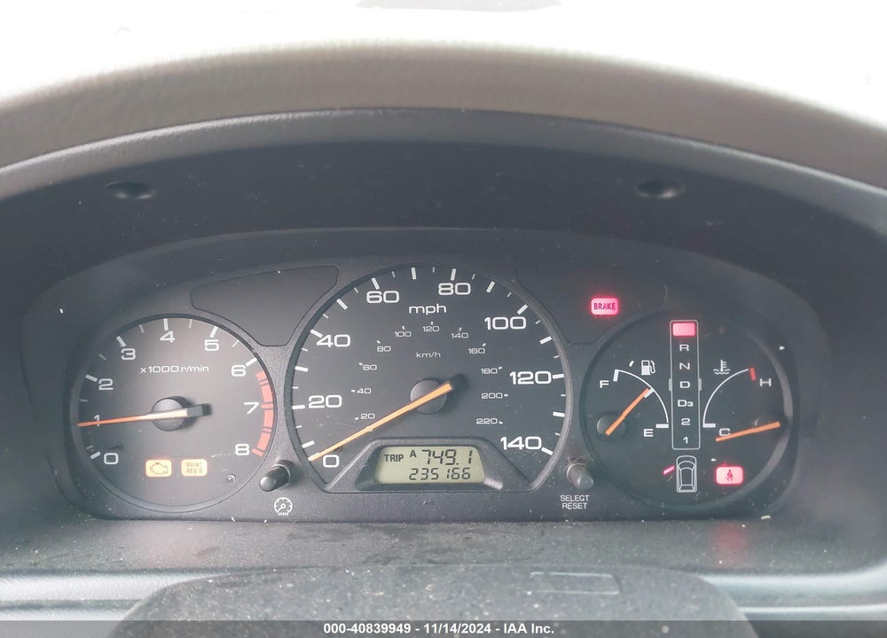 2003 HONDA ODYSSEY EX-L VIN: 5FNRL18033B059400