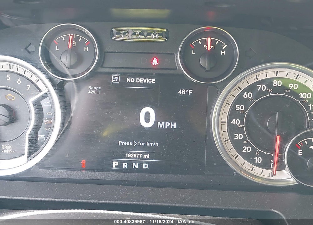 2015 RAM 1500 BIG HORN VIN: 1C6RR7LT7FS790087