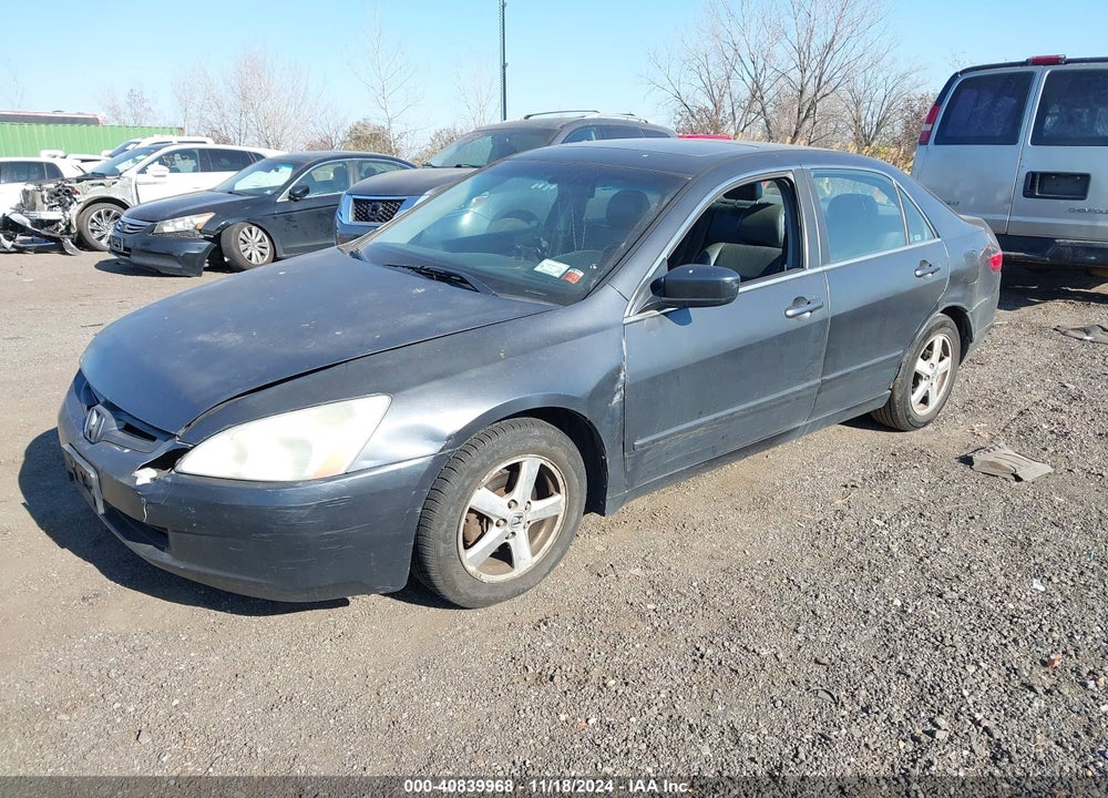 2005 HONDA ACCORD 2.4 EX VIN: 1HGCM568X5A034882