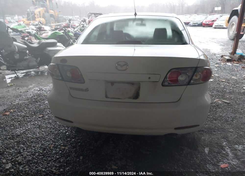 2006 MAZDA 6 I VIN: 1YVFP80CX65M61937