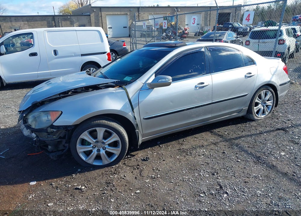 2008 ACURA RL 3.5 VIN: JH4KB16678C001837