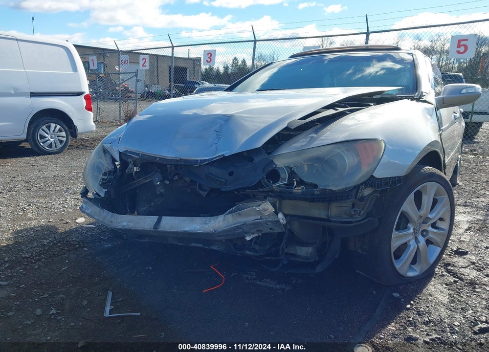 2008 ACURA RL 3.5 VIN: JH4KB16678C001837