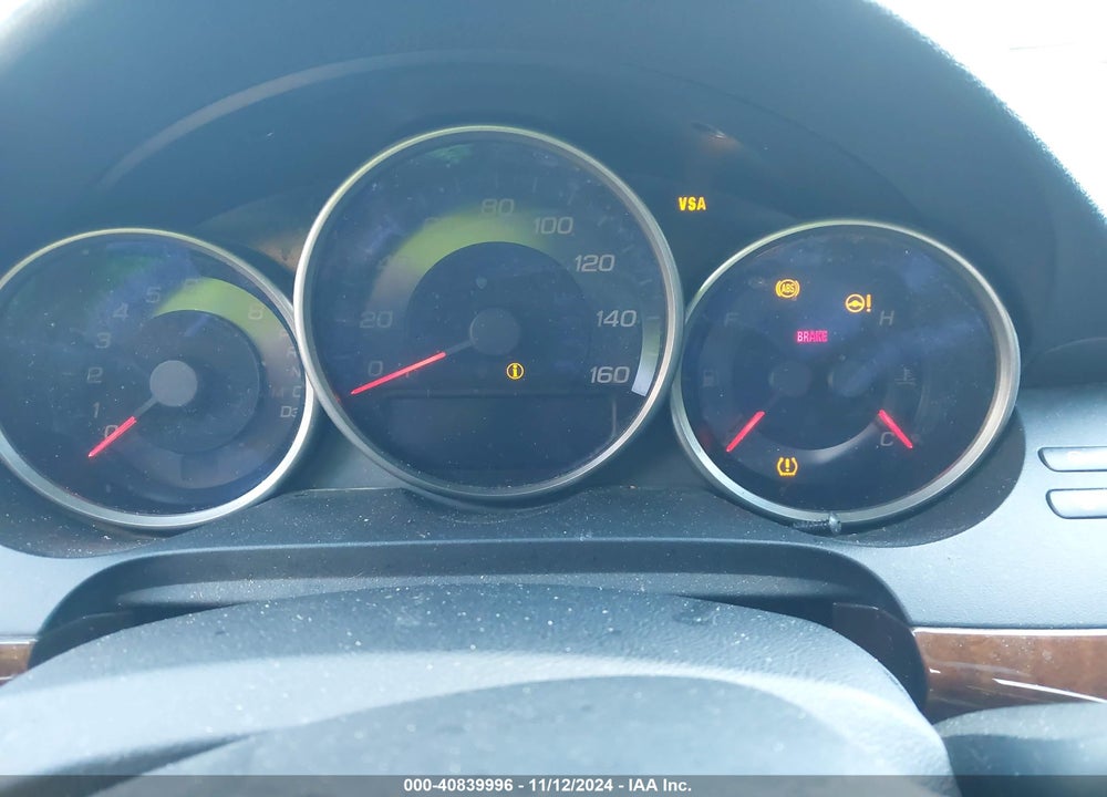 2008 ACURA RL 3.5 VIN: JH4KB16678C001837