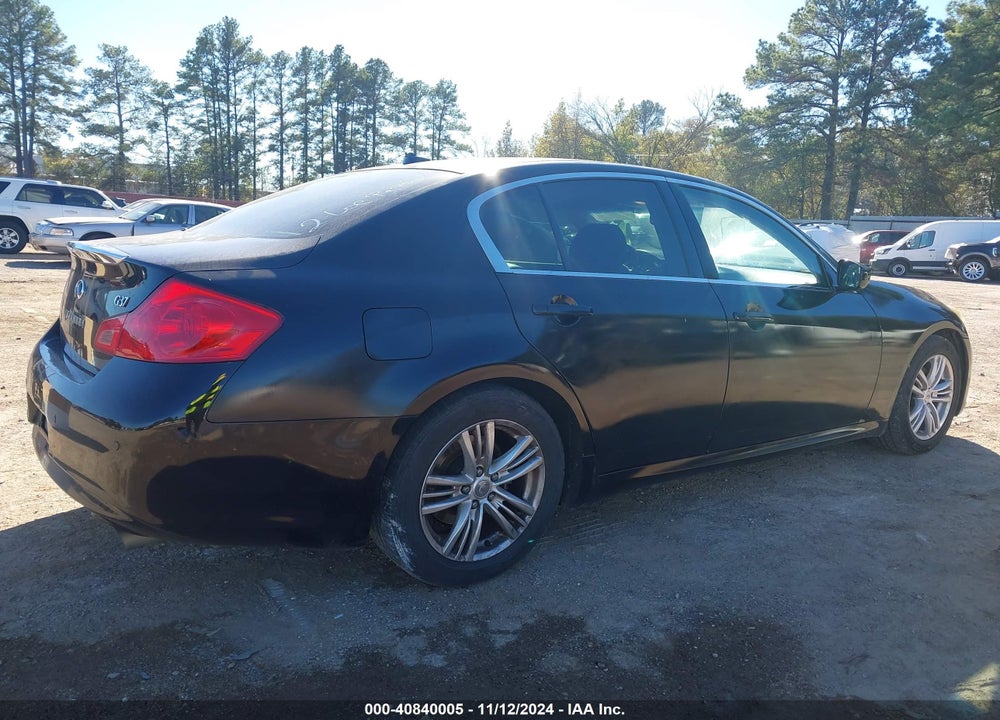 2013 INFINITI G37 JOURNEY VIN: JN1CV6AP6DM711572