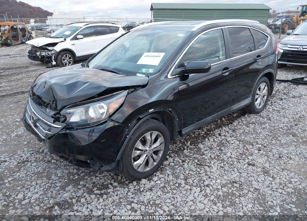 2012 HONDA CR-V EX-L VIN: 2HKRM4H7XCH608622