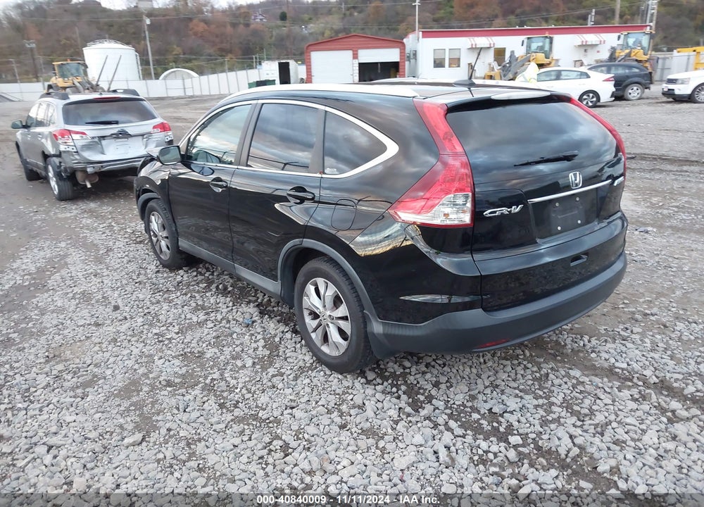 2012 HONDA CR-V EX-L VIN: 2HKRM4H7XCH608622