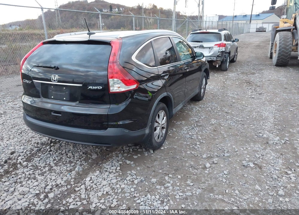2012 HONDA CR-V EX-L VIN: 2HKRM4H7XCH608622