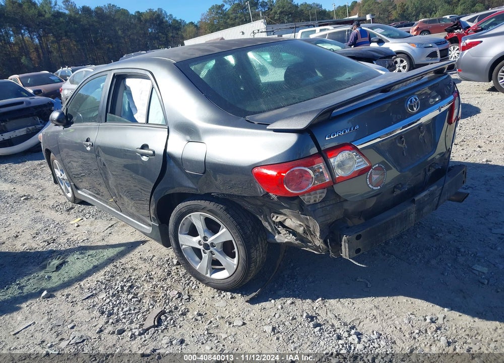 2013 TOYOTA COROLLA S VIN: 2T1BU4EE9DC125289