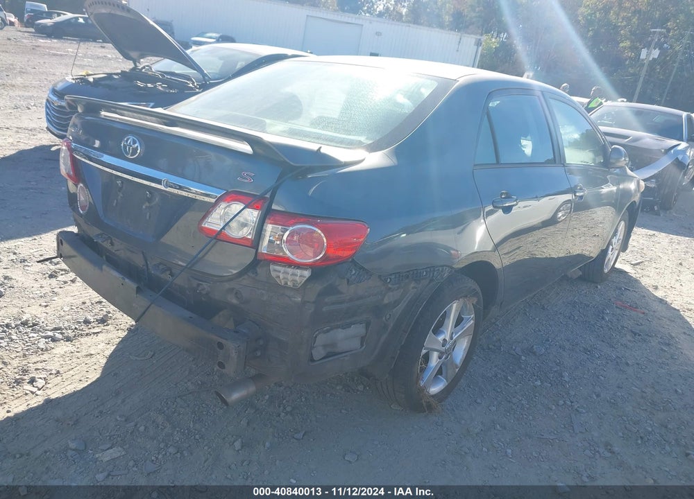 2013 TOYOTA COROLLA S VIN: 2T1BU4EE9DC125289
