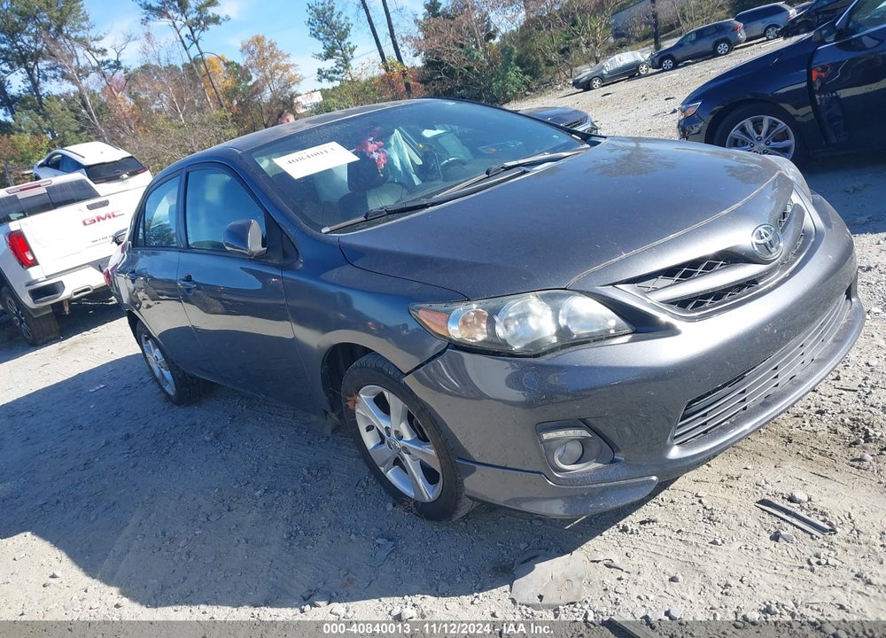 2013 TOYOTA COROLLA S VIN: 2T1BU4EE9DC125289