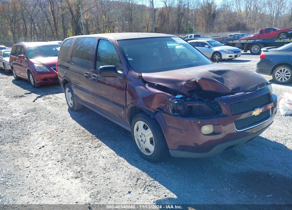 2006 CHEVROLET UPLANDER LS VIN: 1GNDV23LX6D114634