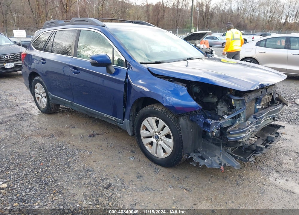 2017 SUBARU OUTBACK 2.5I PREMIUM VIN: 4S4BSAHCXH3314980