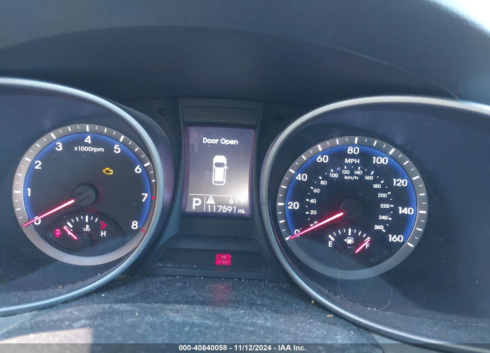 2015 HYUNDAI SANTA FE GLS VIN: KM8SMDHF5FU096265