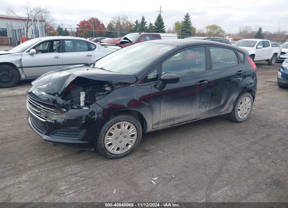 2016 FORD FIESTA S VIN: 3FADP4TJ1GM141858