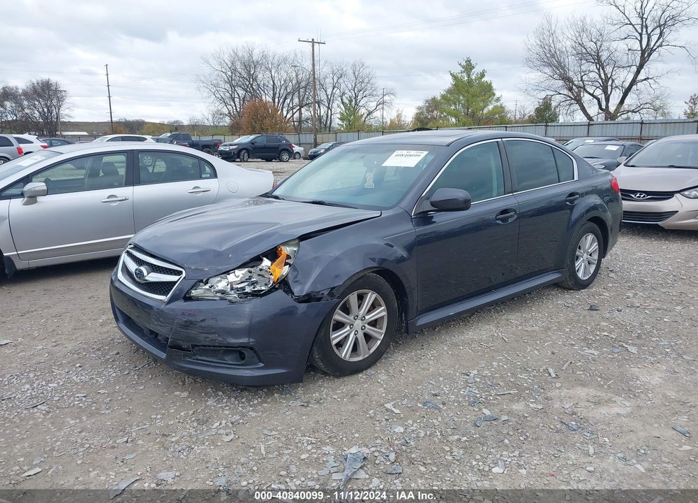 2010 SUBARU LEGACY 2.5I PREMIUM VIN: 4S3BMCG60A3232588