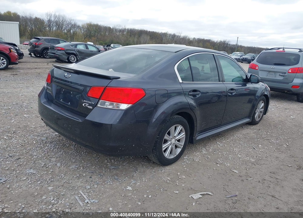 2010 SUBARU LEGACY 2.5I PREMIUM VIN: 4S3BMCG60A3232588