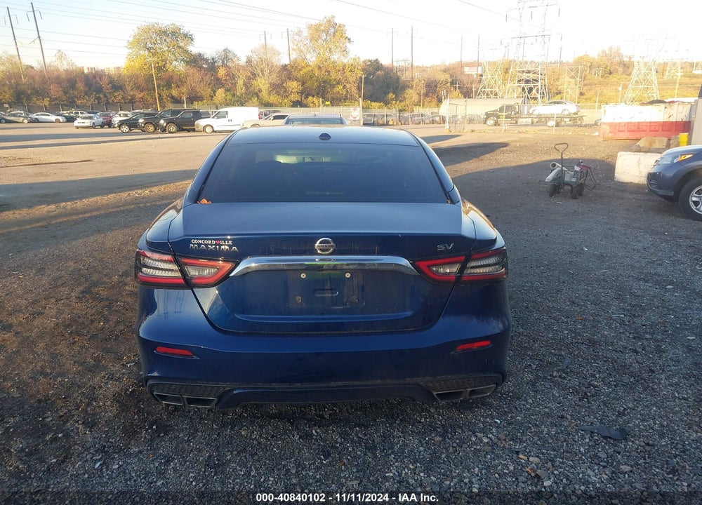 2019 NISSAN MAXIMA 3.5 SV VIN: 1N4AA6AV3KC366640