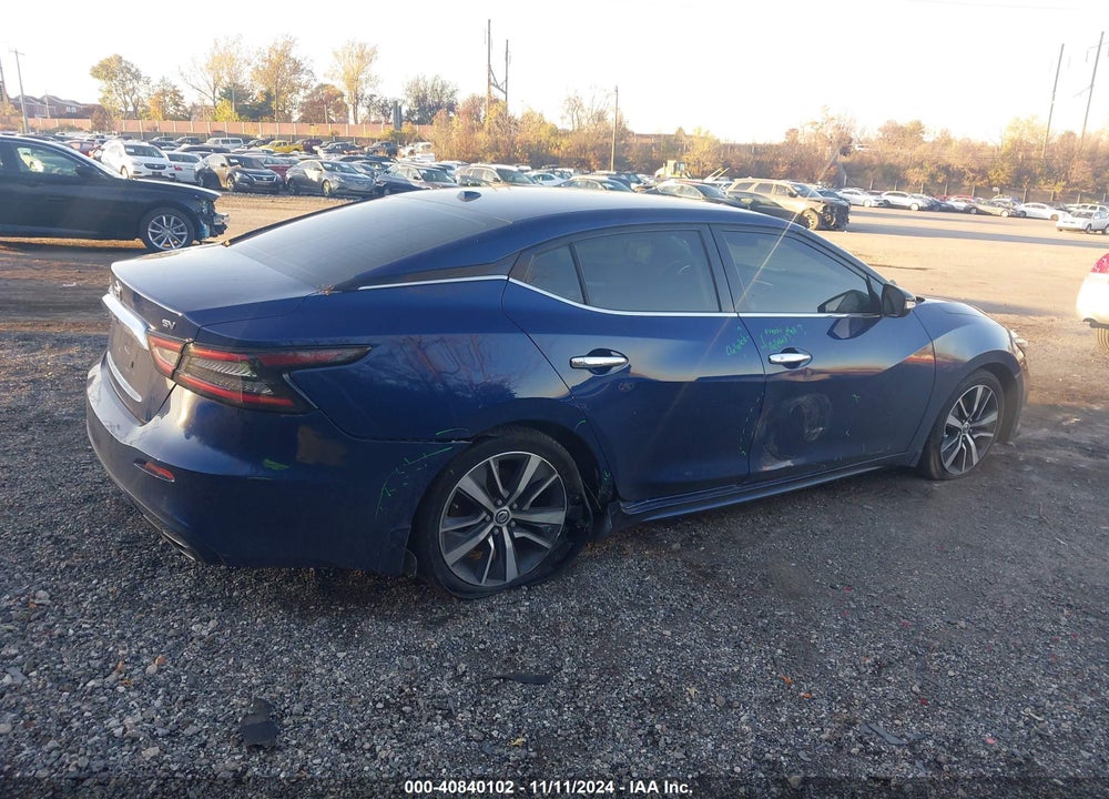 2019 NISSAN MAXIMA 3.5 SV VIN: 1N4AA6AV3KC366640
