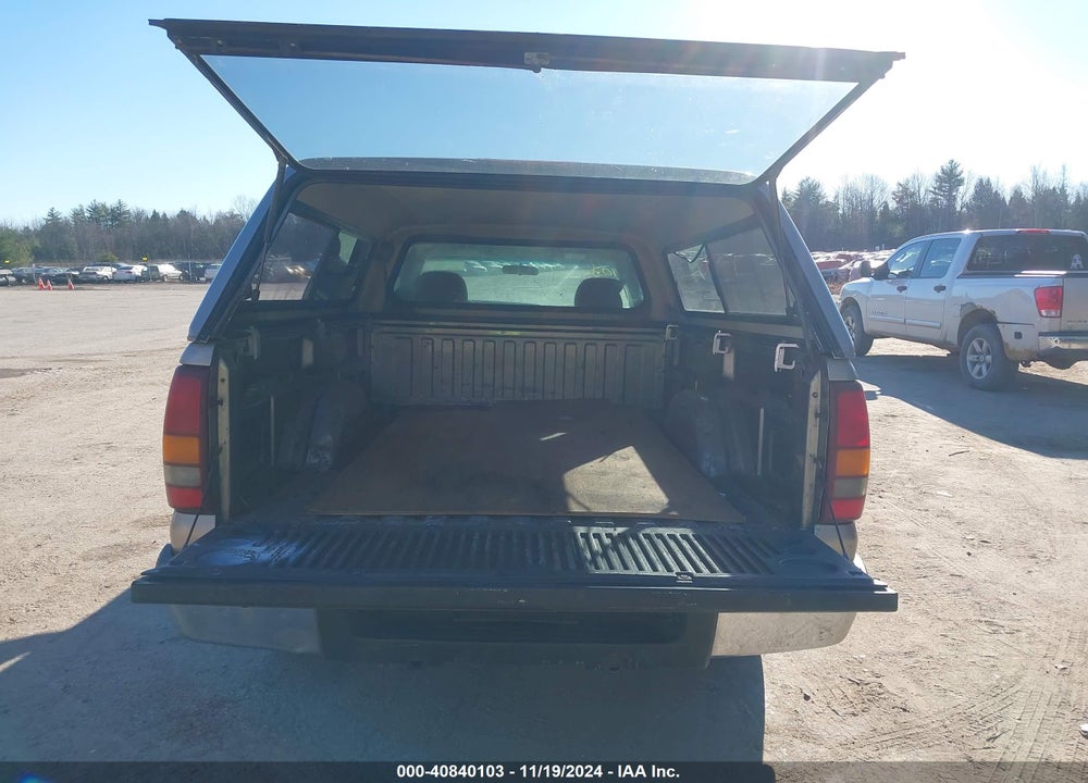 2002 GMC SIERRA 1500 STANDARD VIN: 1GTEC14V32Z343201