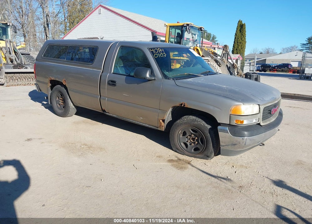 2002 GMC SIERRA 1500 STANDARD VIN: 1GTEC14V32Z343201