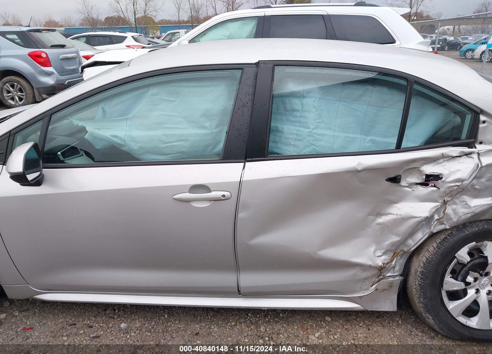 2022 TOYOTA COROLLA LE VIN: 5YFEPMAE6NP345114