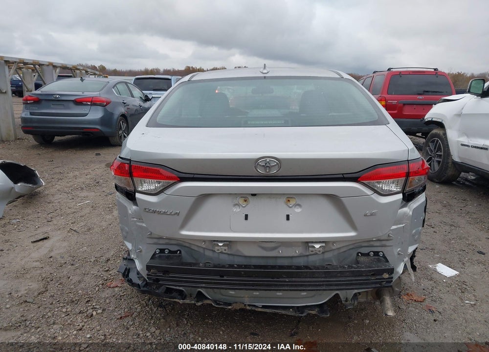 2022 TOYOTA COROLLA LE VIN: 5YFEPMAE6NP345114