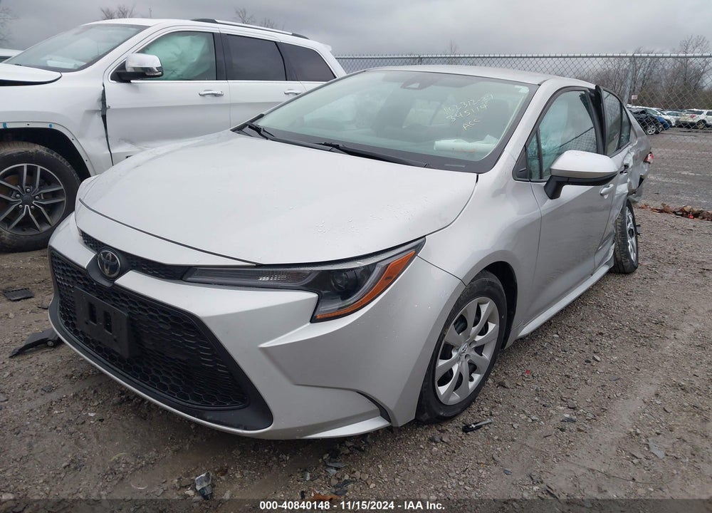 2022 TOYOTA COROLLA LE VIN: 5YFEPMAE6NP345114
