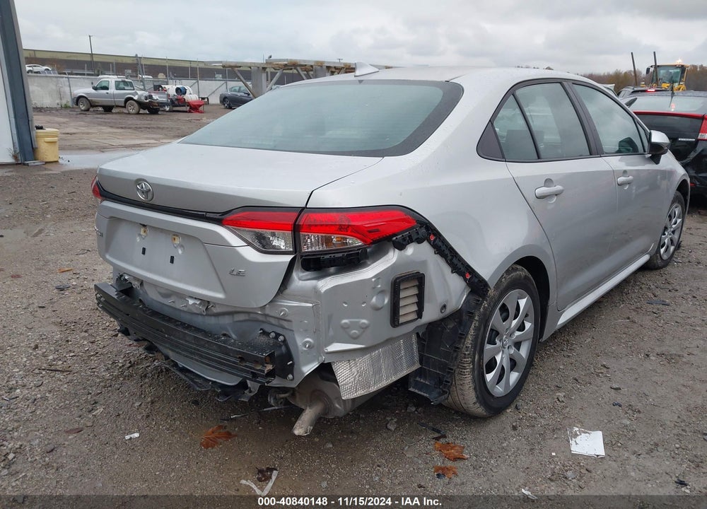 2022 TOYOTA COROLLA LE VIN: 5YFEPMAE6NP345114