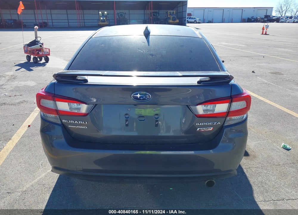 2019 SUBARU IMPREZA 2.0I SPORT VIN: 4S3GKAM66K3609835