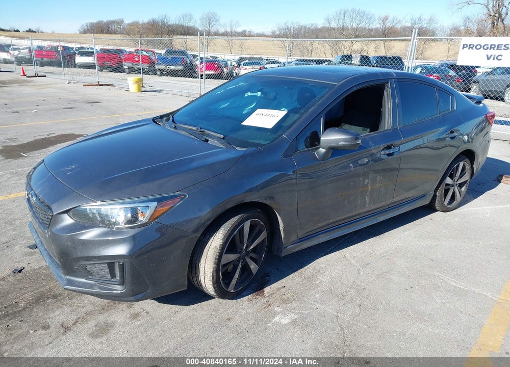 2019 SUBARU IMPREZA 2.0I SPORT VIN: 4S3GKAM66K3609835