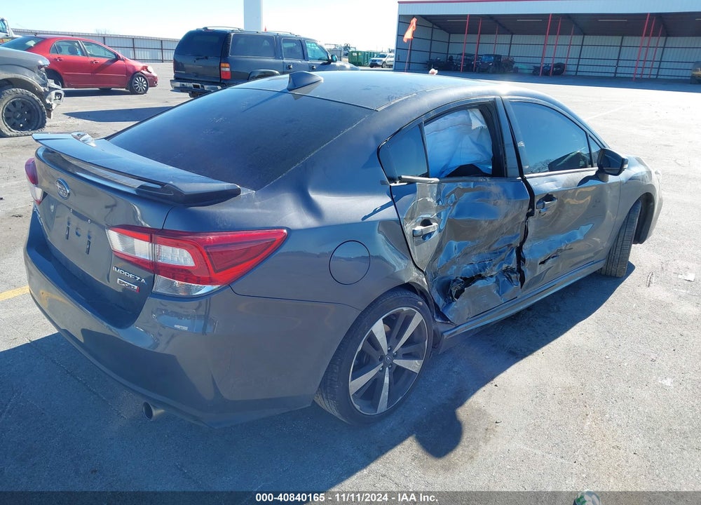 2019 SUBARU IMPREZA 2.0I SPORT VIN: 4S3GKAM66K3609835