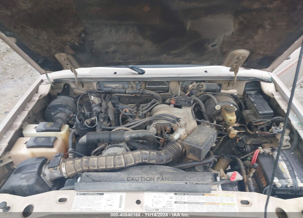 1998 FORD RANGER SPLASH/XL/XLT VIN: 1FTYR14U1WPA10371