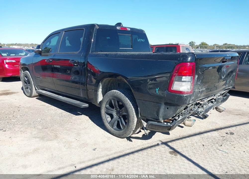 2022 RAM 1500 LONE STAR 4X2 5'7 BOX VIN: 1C6RREFTXNN217858
