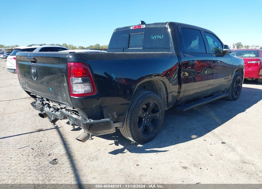 2022 RAM 1500 LONE STAR 4X2 5'7 BOX VIN: 1C6RREFTXNN217858