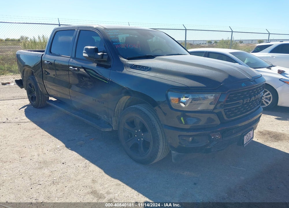 2022 RAM 1500 LONE STAR 4X2 5'7 BOX VIN: 1C6RREFTXNN217858