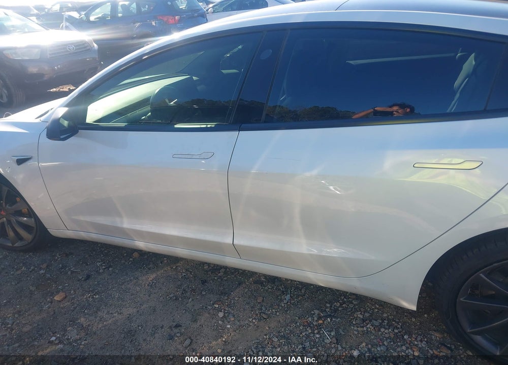 2018 TESLA MODEL 3 LONG RANGE/PERFORMANCE VIN: 5YJ3E1EB8JF185822