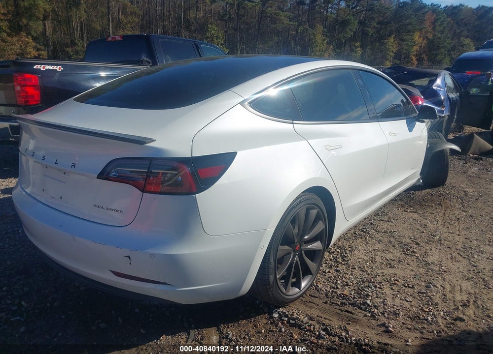 2018 TESLA MODEL 3 LONG RANGE/PERFORMANCE VIN: 5YJ3E1EB8JF185822