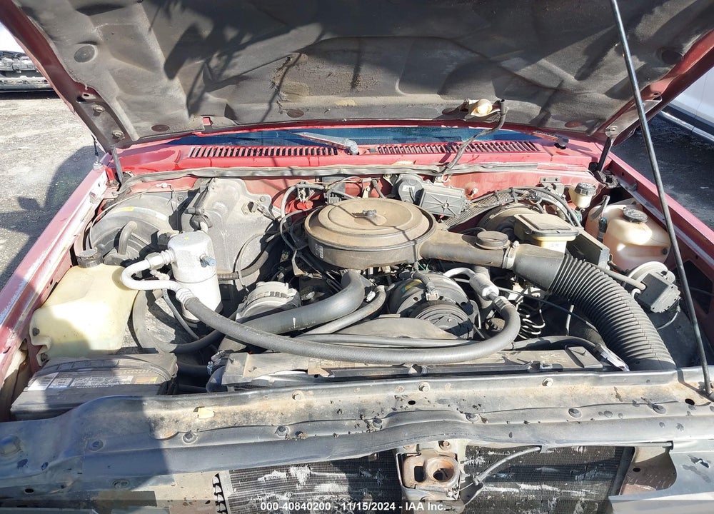 1993 CHEVROLET S TRUCK S10 VIN: 1GCCS14R8P0196799
