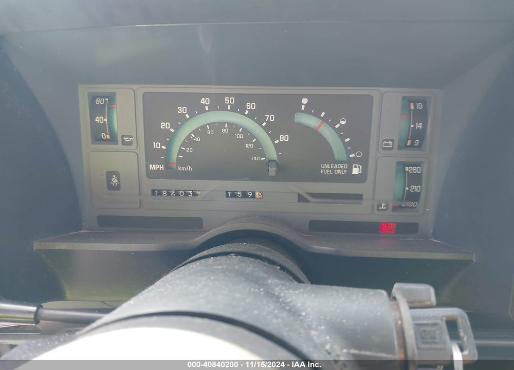 1993 CHEVROLET S TRUCK S10 VIN: 1GCCS14R8P0196799