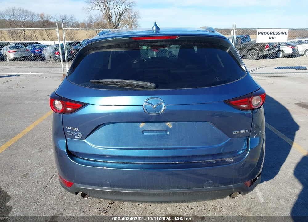 2021 MAZDA CX-5 GRAND TOURING VIN: JM3KFBDMXM0497474