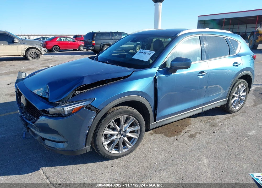 2021 MAZDA CX-5 GRAND TOURING VIN: JM3KFBDMXM0497474