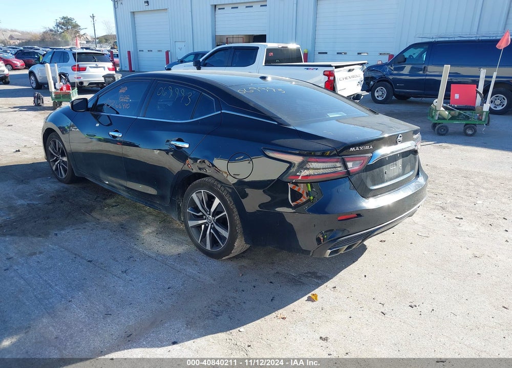 2019 NISSAN MAXIMA 3.5 SV VIN: 1N4AA6AV5KC369331